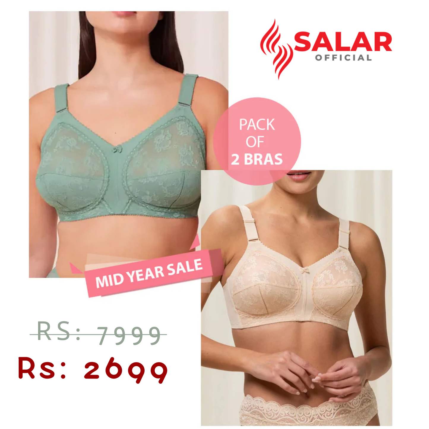 Triumph Doreen Pack of 2 Bras